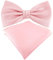 TigerTie Satin Fliege Einstecktuch in rosa einfarbig Uni + Aufbewahrungsbox