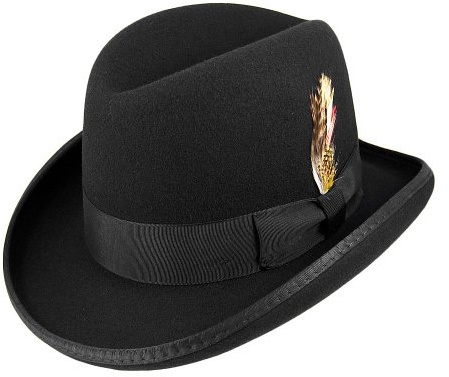 Jaxon & James Homburg Filzhut - Schwarz