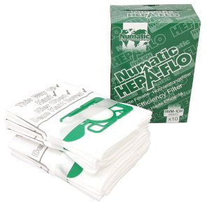 véritable Numatic Aspirateur Numatic Henry Hepa-Flo Lot Lot sacs 604015, w, bar,