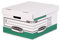 Fellowes 00791-FFLP 26.2 x 47.6 x 38.8 cm Bankers Box System Archive Cardboard Storage Box - Green (Pack of 10)