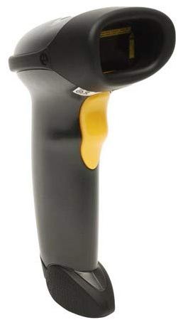 Motorola Symbol LS2208 Lecteur laser (pistolet flasheur) de codes-barres 1D, multi-IF, en kit (USB) Anthracite