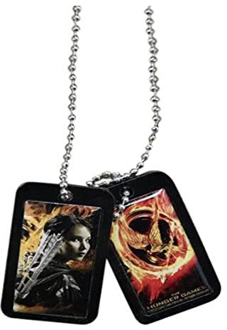 anem Erkennungsmarken Halskette Katniss mit Logo-Anhänger