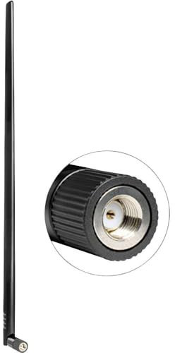 DELOCK Antenne WLAN RP-SMA 802.11 b/g/n 9 dBi omni Gelenk schwarz