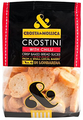 Crosta & Mollica Crostini - Chilli (150g) - Pack of 6