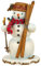 Hubrig - Räuchermann Schneemann ca. 20 cm