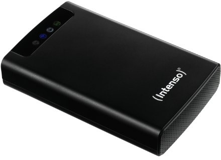 Intenso Memory 2 Move - Disco Duro Externo 1 TB Wi-Fi Negro
