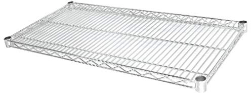 Wire Shelves 915x 457mm 915(w) x 457(d)mm. Pack quantity: 2. Includes 8 pairs of shelf clips. | Pack of two shelves includes eight pairs of shelf clips to provide easy assembly and immediate, secure installation.