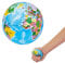 Moses. Fernweh Anti-Stressball, Knautschball Globus für Stressabbau, Ball mit Weltkartenoptik zum Entspannen und Abreagieren, Perfekt für die Reise