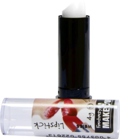 Festartikel Müller Halloween Fantasy Lippenstift in der Farbe Weiß, 120.028.02