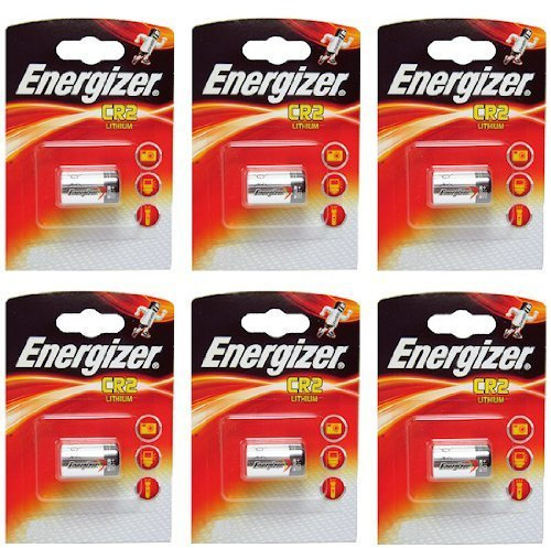 ENERGIZER Energizer CR2 Lot de 6 Piles au Lithium pour Appareil Photo 3 V