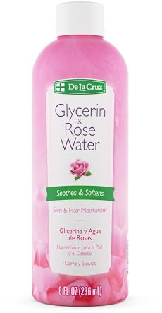De La Cruz Glicerina & Agua De Rosas 8 Fo
