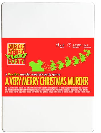 A Very Merry Christmas Murder Mystery Flexi Party 4-8 Player