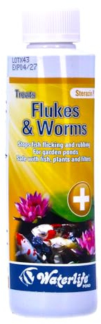 Waterlife Sterazin P Gill/Body Flukes Treatment For Pond Fish