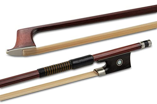 Gewa Violinbogen Massaranduba 1/16 Naturhaar, Ebenholzfrosch mit Schübchen