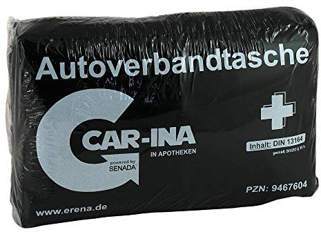 Senada CAR-INA Autoverbandtasche Schwarz