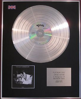 Velvet Underground CD platin disc- The Velvet Underground