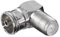 Adapter:F-Kupplung>Koaxial Kupplung, 90° Winkel
