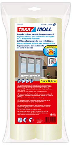 Tesa 05440-00000-00 Mousse adhésive isolante pour caisson de volet roulant 2 rouleaux