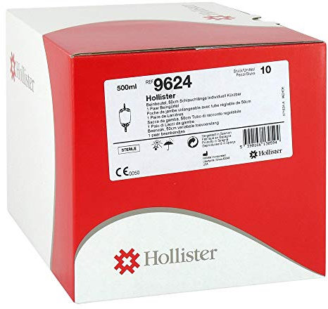 INCARE Beinbtl.steril 9624 50 cm Schlauch 10X500 ml