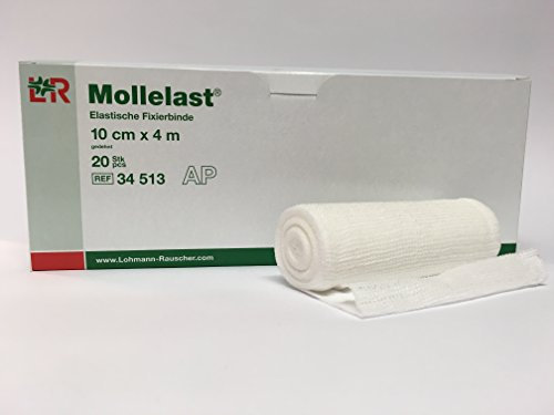 Lohmann & Rauscher Mollelast Fixierbinde 10cm x 4 m 20 Stück