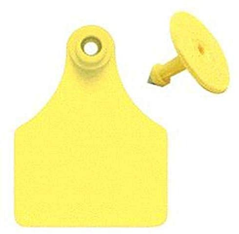 ALLFLEX USA GLF025/GSMY 096131 Ear Tag, Numbered #1-25, Yellow, Large