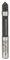 Bosch Accessories 2 608 628 339 Fraise à copier 8 mm 8 x 19 x 64 mm