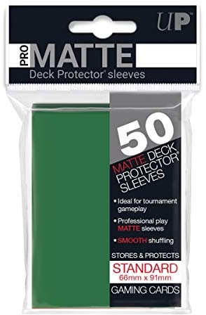Ultra Pro SLEEVES Pro-Matte d12 Card Game (Green)