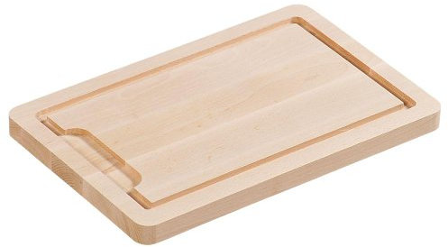 Set: 2 Stück Kesper Tranchierbrett, Küchenbrett, Schneidebrett, aus FSC®-Buche, Maße: 320 x 210 x 20 mm