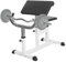 GORILLA SPORTS® Curlbank - mit Curlstange 120cm, Gusseisen Hantelscheiben, bis 200kg, Sitz, Curlpult, Ablage 5-fach verstellbar, Rutschfesten Füßen - Curl Hantelbank, Scottbank, Bizepsbank, Hantelset