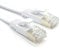kenable FLAT CAT6A S/STP Shielded 500MHz Ethernet LAN Cable RJ45 5m WHITE [5 metres]