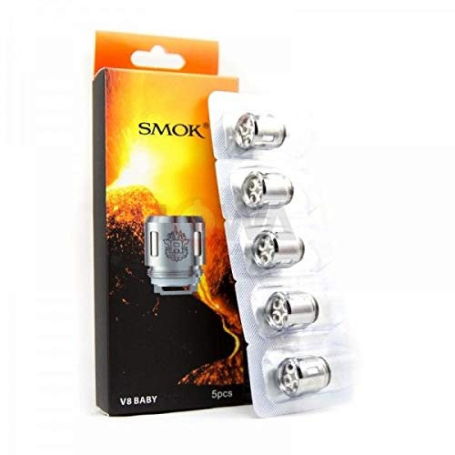 SMOK TFV8 Baby Beast Verdampfertank 3ml By Vapoz (5er V8 Baby-X4)