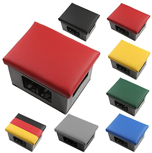 Bierkistensitz Bierkiste Bierkastensitz Sitz Bierkasten Aufsatz Hocker Auflage Polster Stehtische (Rot)