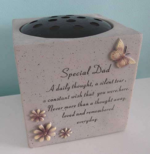 SPECIAL DAD VERSE GRAVESIDE MEMORIAL GRAVE POT