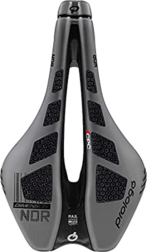 Prologo Sattel Prologo Nago Evo X10 Nack, schwarz/weiss, 280x135mm, NAX1NACBWSC-AM