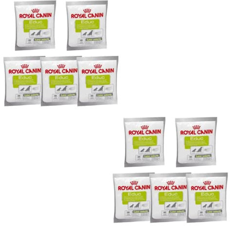 Royal Canin Educ | 10er Pack | 10 x 50 g | Ergänzungsfuttermittel für Hunde | Kalorienarme Belohnung zur Erziehung und Training | Mit Vitaminkomplex zur Unterstützung der Zellen