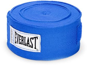 Everlast Unisex - Erwachsene Sport Boxen Handbandagen Handwraps, Blau, 180