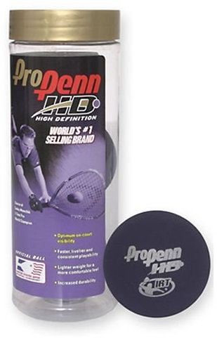 PURPLE PRO PENN HD RACQUETBALL 3/CN by Penn