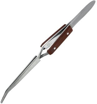 Pinzette Curve a ritenuta