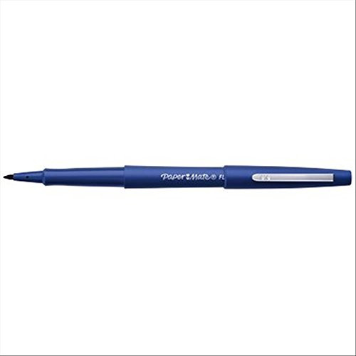 Papermate S0190993 - Flair Fibra Tip Pen Red Pk12