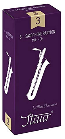Steuer reed Baritone Saxophone Traditional Pack of 5 Size 2
