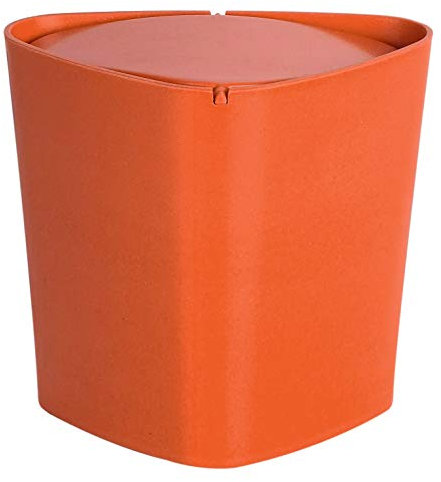 Spirella 10.15458 Trix Eco Poubelle Plant-Fibre Orange