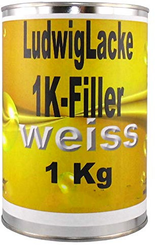 1K Füller Weiss 1 kg Grundierfüller