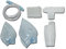 CA-MI - Hi-flo kit ricambio universale per aerosolterapia