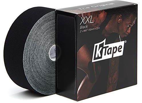K-Tape® Schwarz XXL (Bulk Rolle, 5cm x 22m)