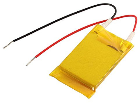 sourcing map Thermostat Heizplatte Konstant Temperatur PTC Heizgerät 12V 25W 60C