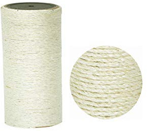 nanook Poteau de Rechange pour Arbre à Chat/Poteau en sisal de Rechange - 9 cm Ø - Longeur 25 cm - Filetage M8