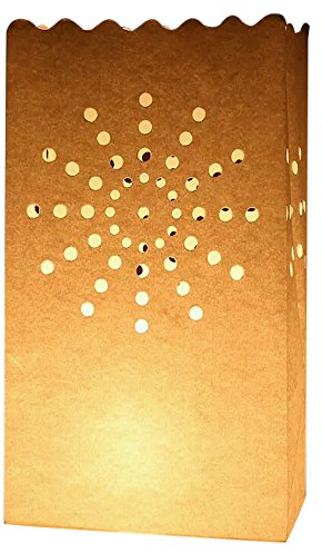 60 Papier Handwerk Taschen Taschen für Kerzen Verbreitung Licht-Kerze Laterne