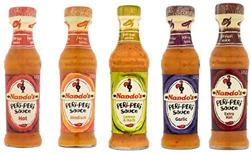 Nando's Peri Peri Sauce Set of 5