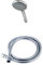 Triton 5 Position Shower Head- Chrome with Triton 1.5m Shower Hose - Chrome