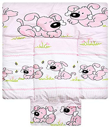 Best For Kids BESONDERE KUSCHELWEICHE Wickelauflage 100% Baumwolle Wickeltischauflage 3 in 1 in 3 Größe 70x85 mit Öko Tex Standart